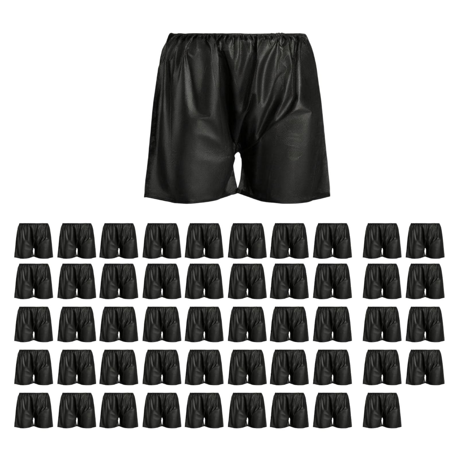 Spa Massager - Sous-vêtements jetables noirs pour hommes en