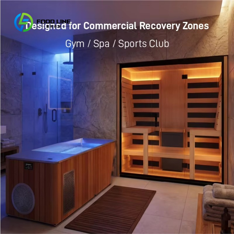 Spa Wellness Gym - Système de thérapie par contraste personnalisé