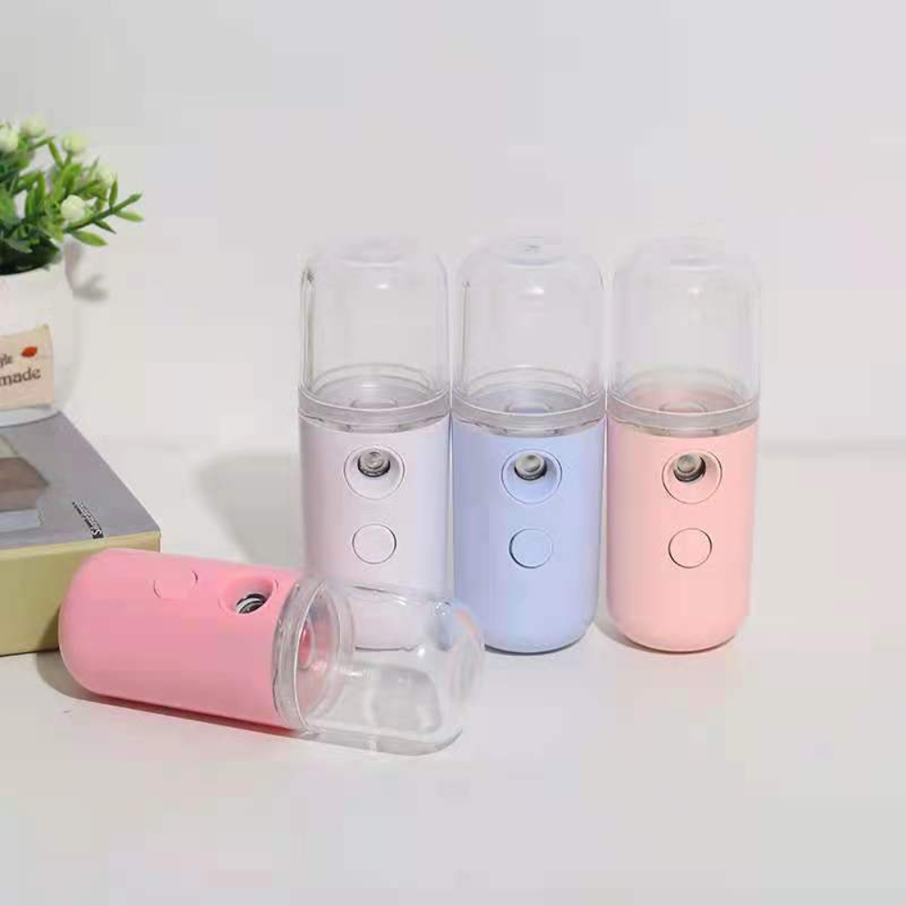 Face Steamer - Mini-humidificateur facial portable rechargeable 30 ml,