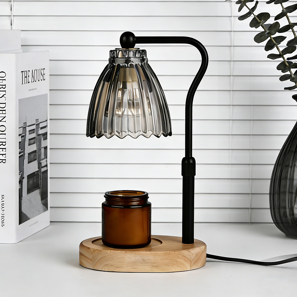 Wax Warmer - Lampe chauffe-bougie avec minuterie, lampe chauffe-cire