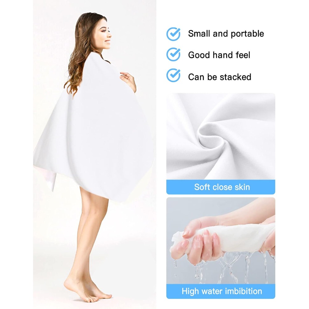 1 serviette de plage blanche p - Spa Towel avis et prix