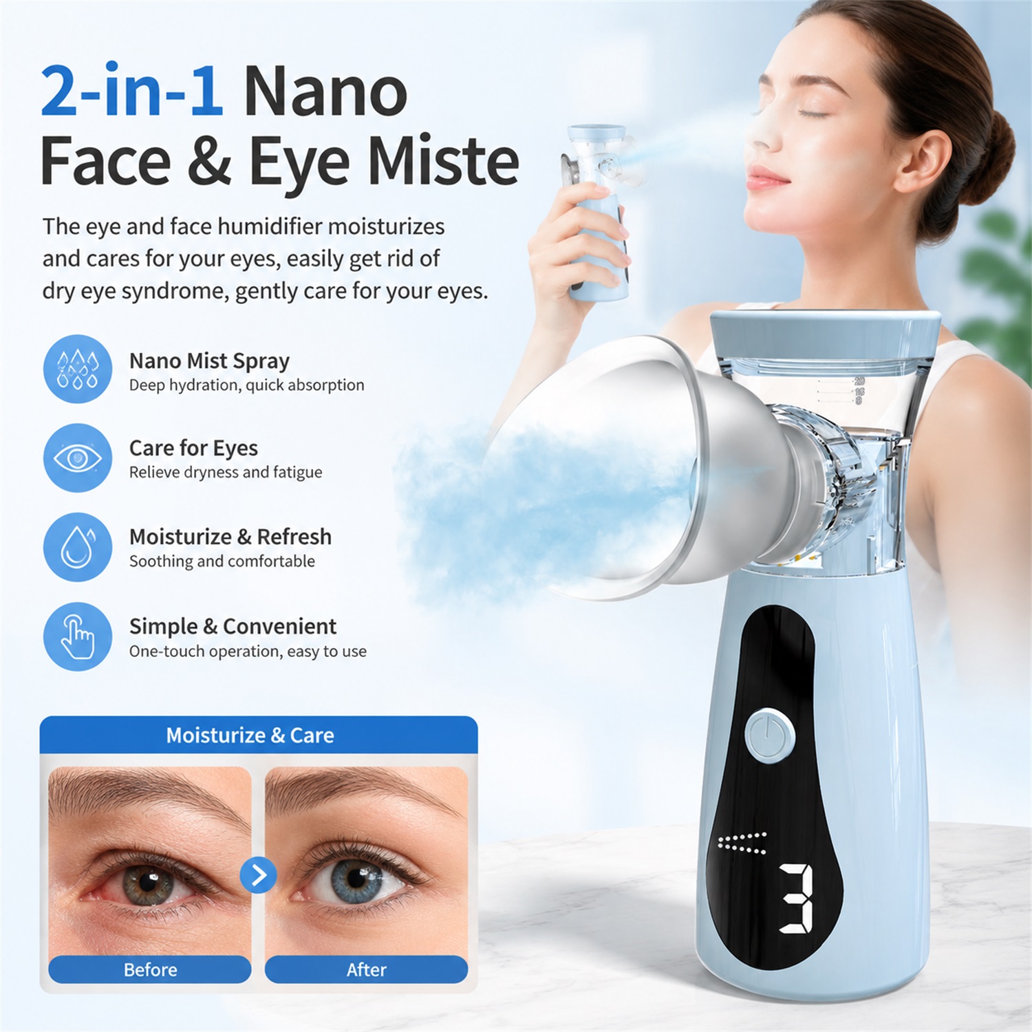 Nébuliseur humidificateur pour - Face Steamer avis et prix