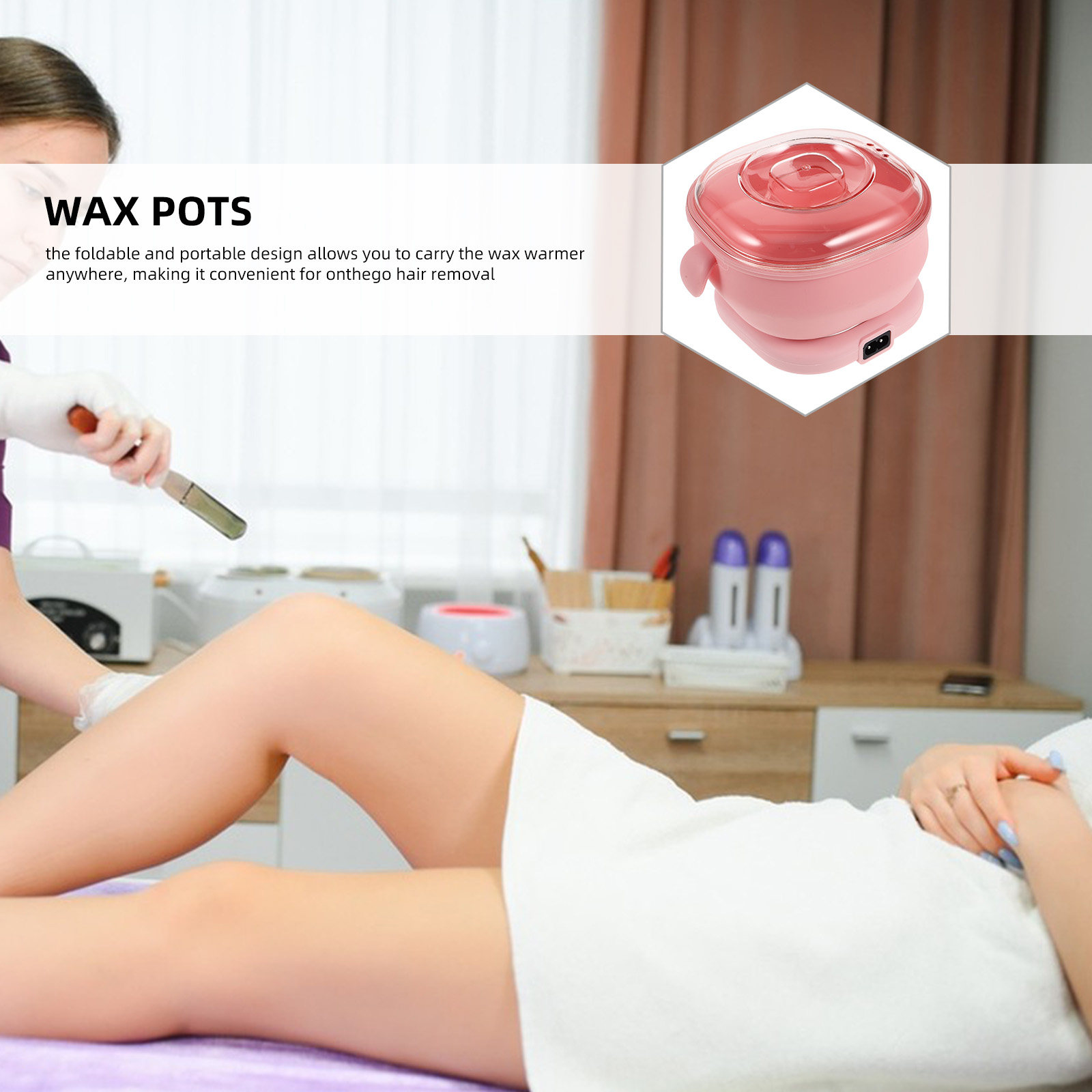 Chauffe-cire pliable et portab - Wax Warmer avis et prix