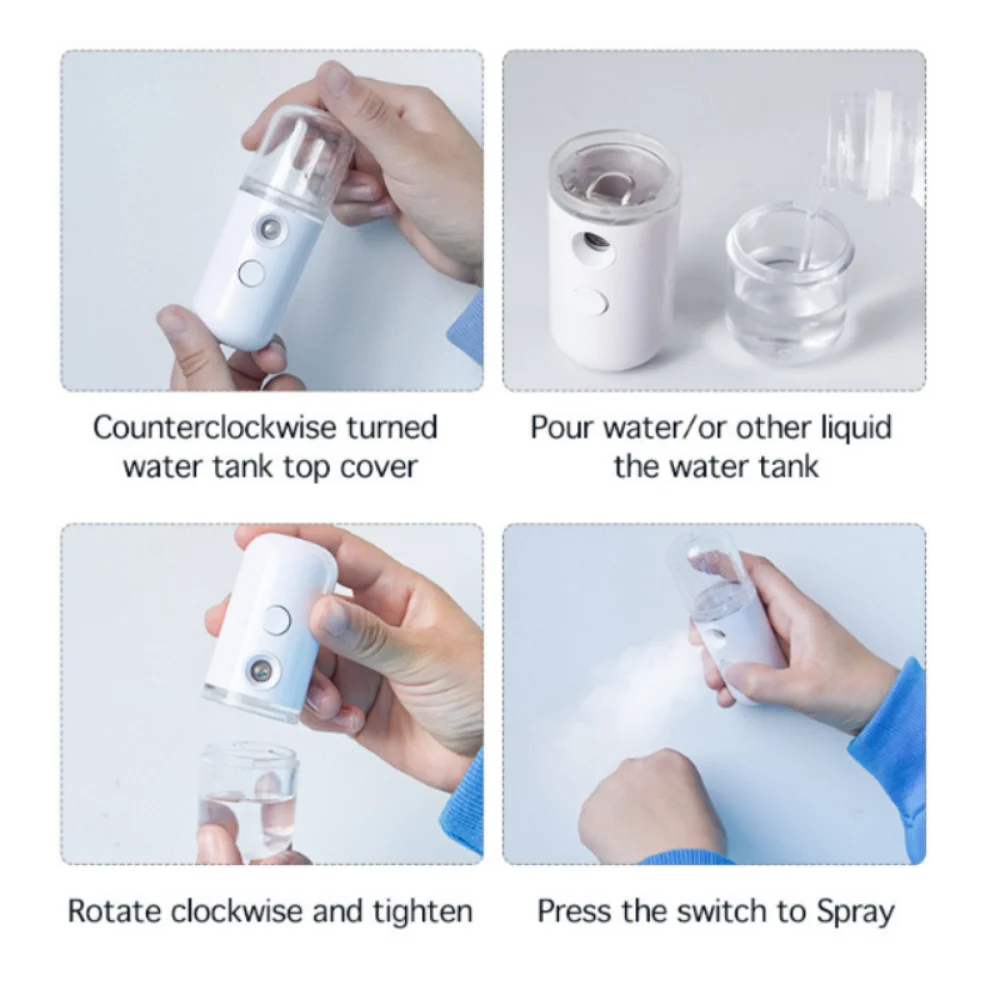 Mini-humidificateur facial por - Face Steamer avis et prix