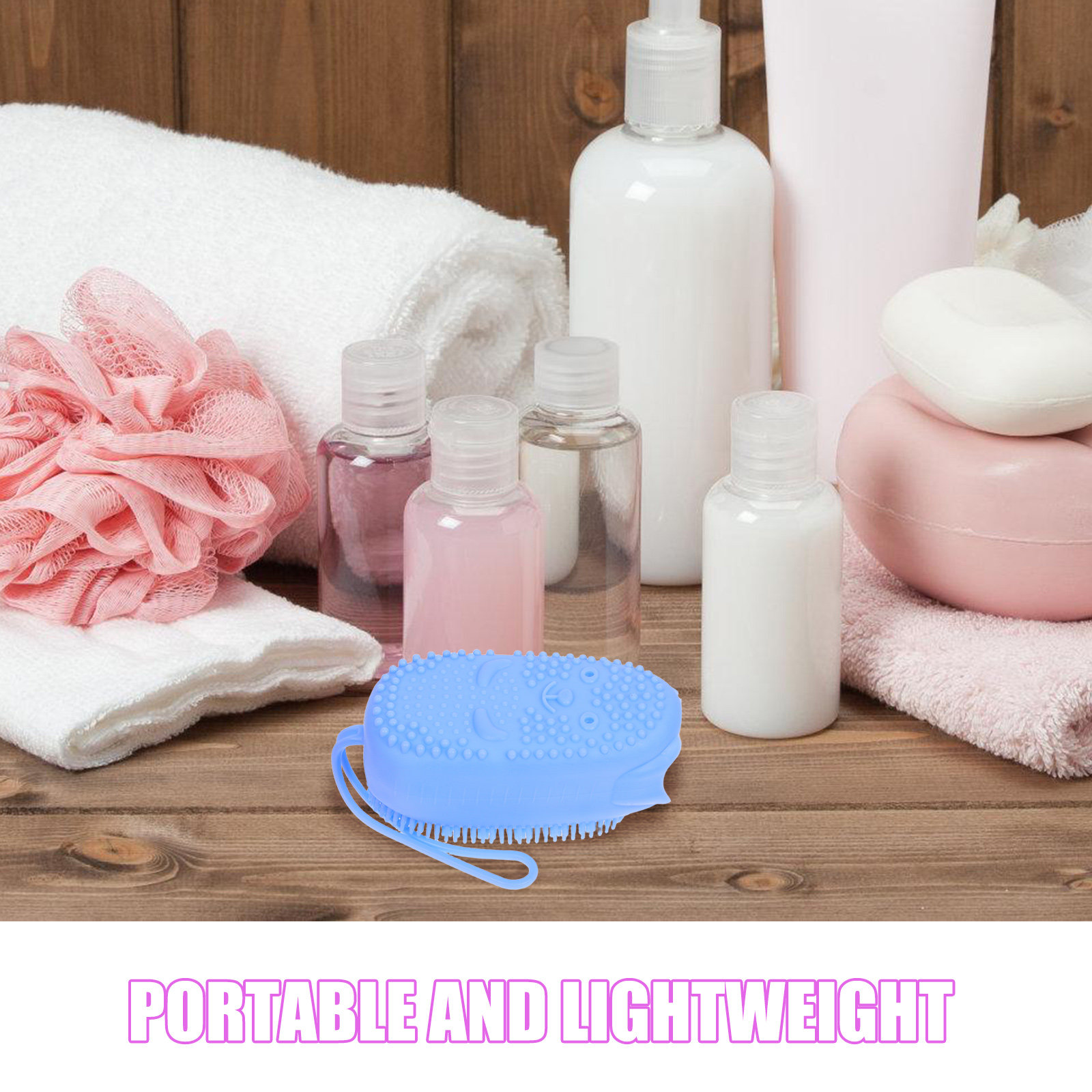 3 éponges de bain en silicone, - Body Brush avis et prix