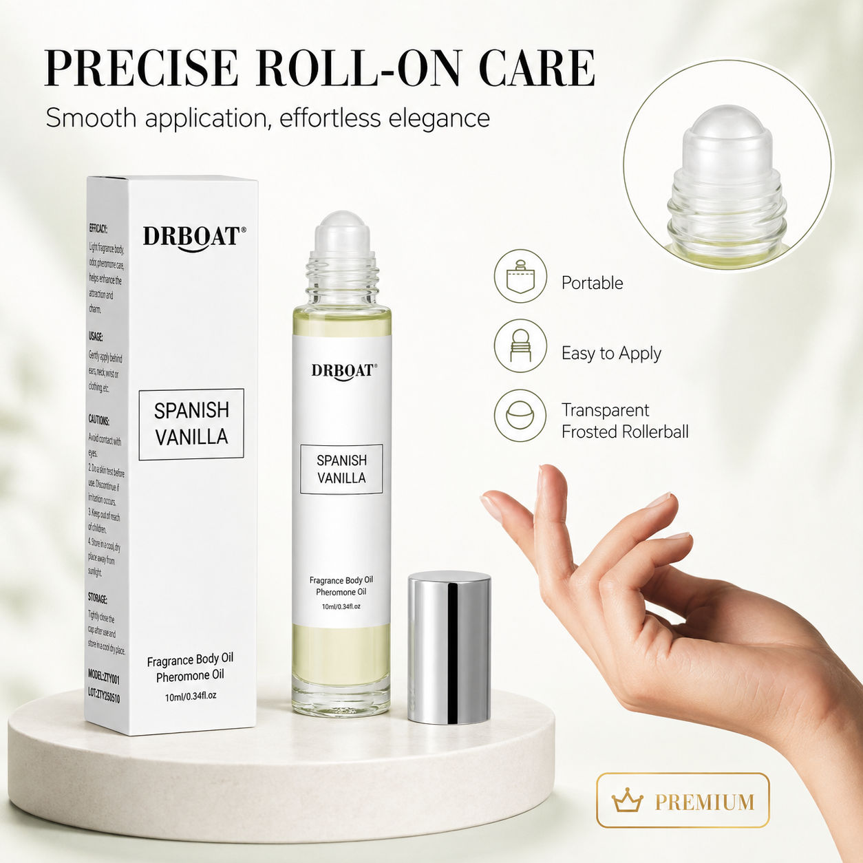 Huile corporelle aux phéromone - Body Oil avis et prix