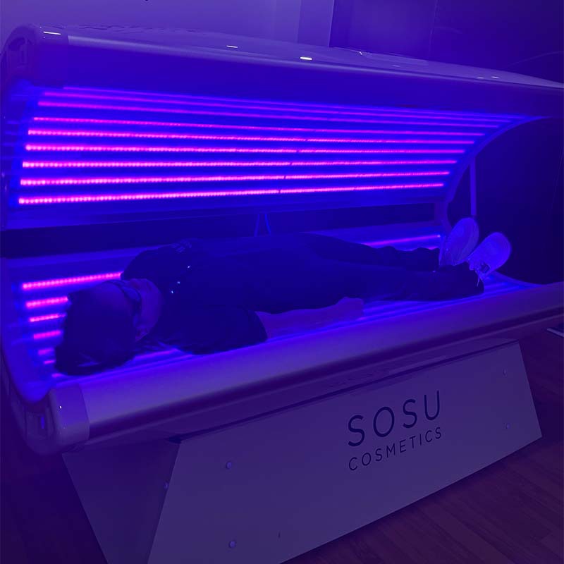 Lit de bronzage en acrylique – - Spa Wellness Gym avis et prix