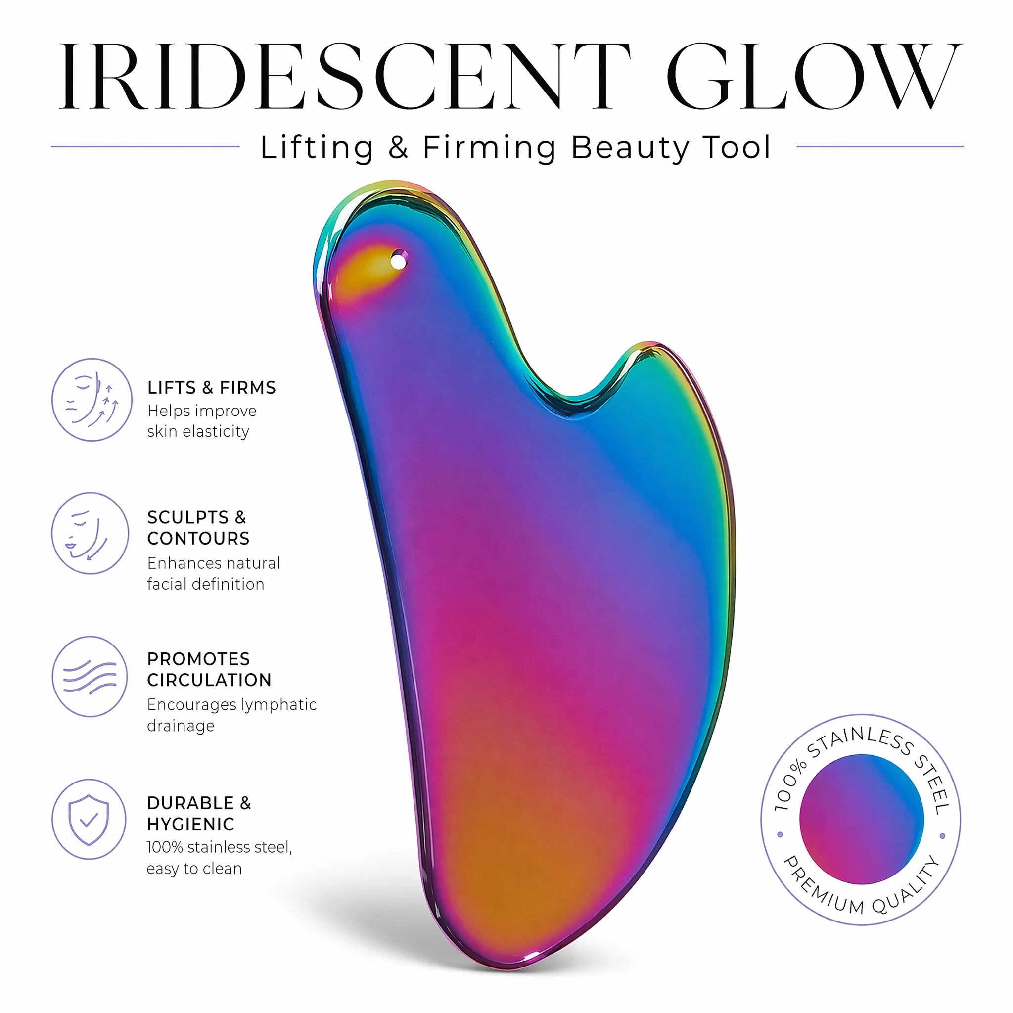 1 pièce Planche Gua Sha en aci - Spa Massager avis et prix