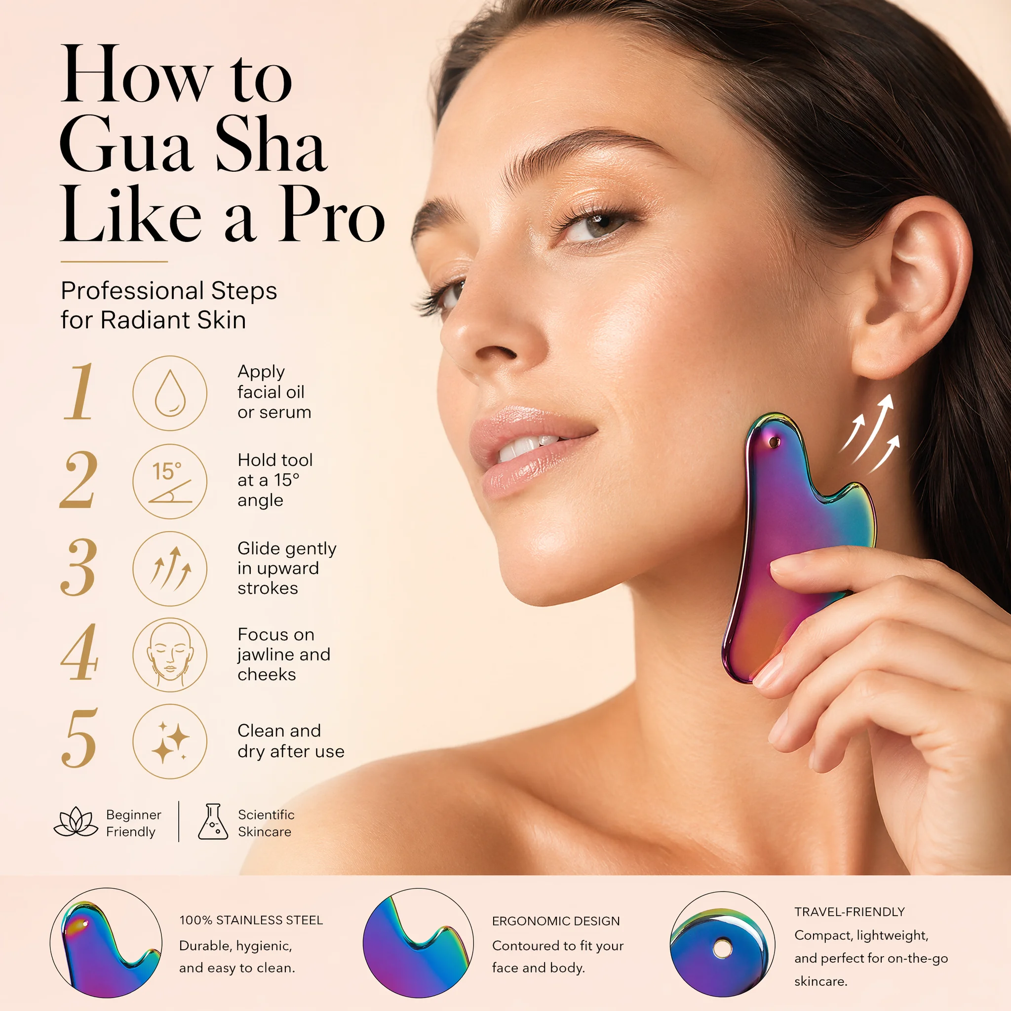 1 pièce Planche Gua Sha en aci - Spa Massager avis et prix