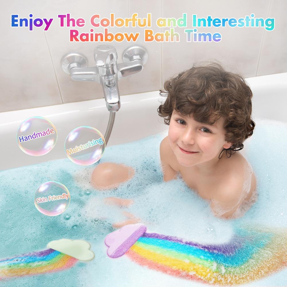 Boule de bain nuage arc-en-cie - Bath Salts avis et prix