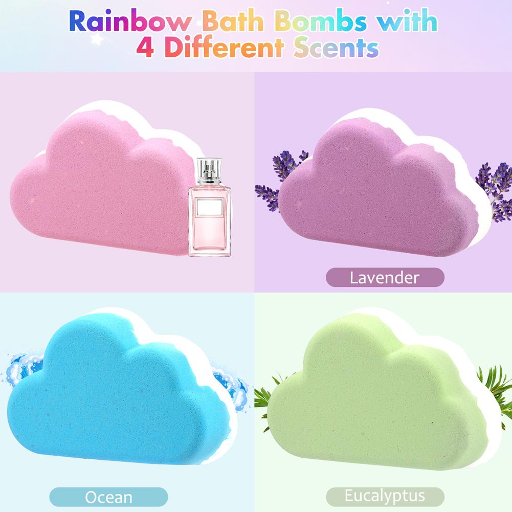 Boule de bain nuage arc-en-cie - Bath Salts avis et prix