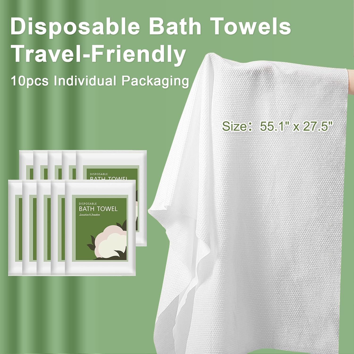 Serviettes de bain jetables 10 - Spa Towel avis et prix