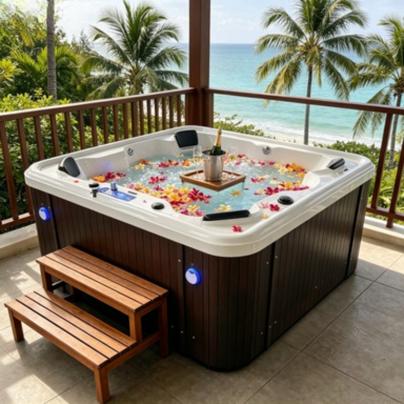 Bain à remous en acrylique, sp - Hot Tub avis et prix
