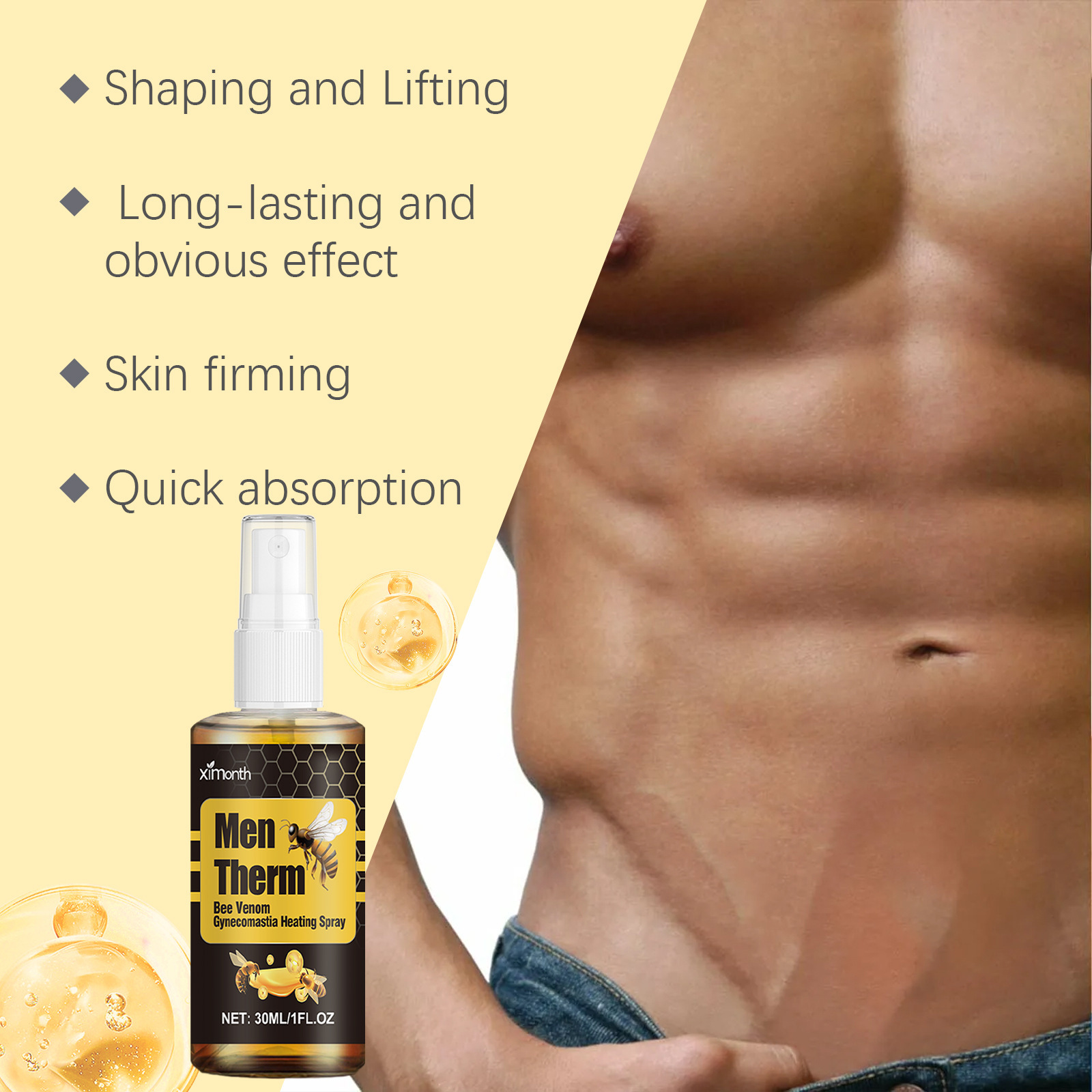 Huile Chauffante au Venin d'Ab - Body Oil avis et prix
