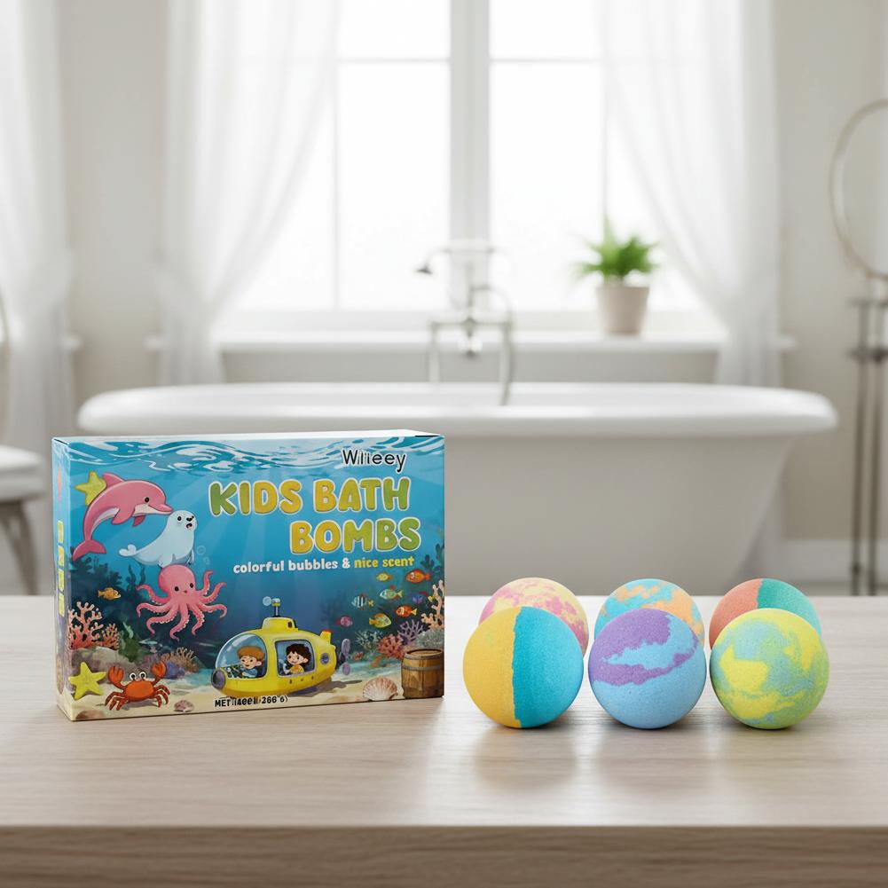 6 bombes de bain colorées par  - Bath Salts avis et prix