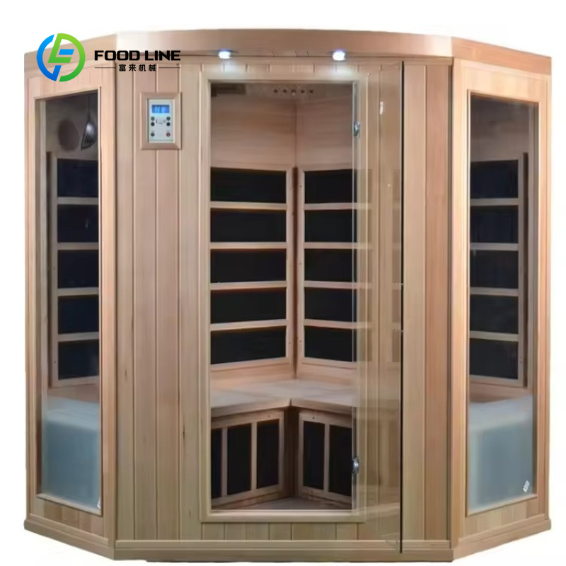 Sauna d'angle infrarouge loint - Spa Wellness Gym avis et prix