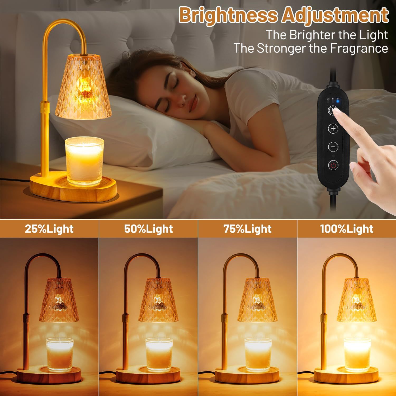 Lampe chauffe-cire sans flamme - Wax Warmer avis et prix