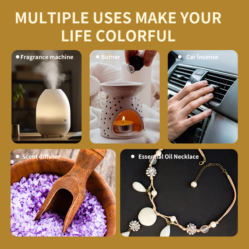 3/5/6 pièces 10ml coffret cade - Aromatherapy Diffuser avis et prix