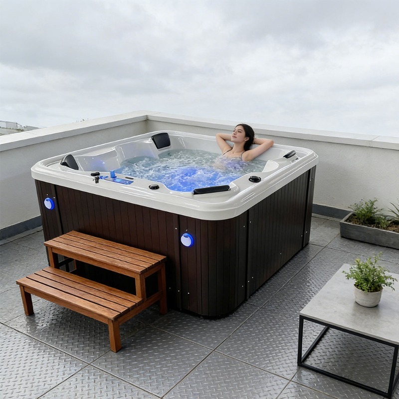 Bain à remous en acrylique, sp - Hot Tub avis et prix