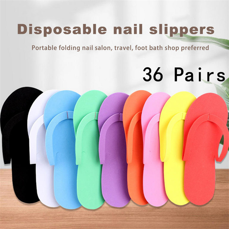 Pantoufles jetables de couleur - Foot Spa avis et prix